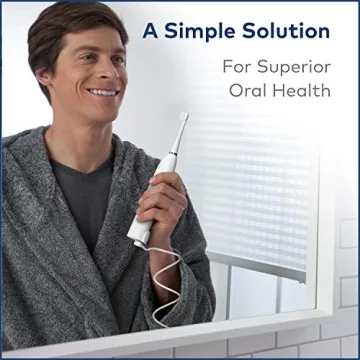 Waterpik Sonic-Fusion Professional Flossing, Electric Toothbrush & Water Flosser Combo in One, SF-02, White