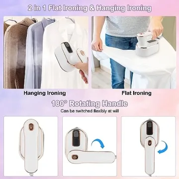 Mini Steam Iron Portable Travel Steamer for Clothes