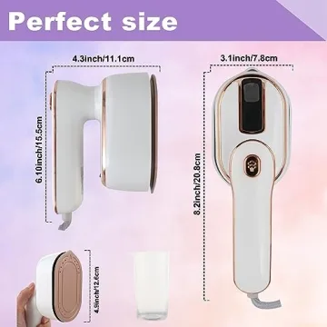 Mini Steam Iron Portable Travel Steamer for Clothes