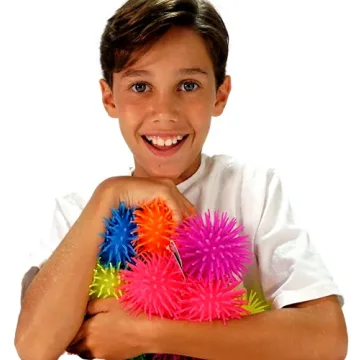 JA-RU Googly Puffer Ball for Sensory Fun and Relief