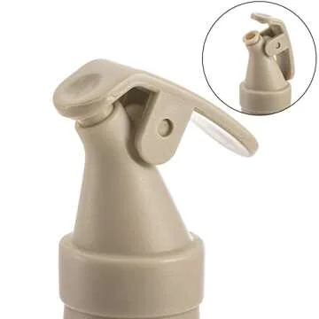 Cedilis 4 Pack Olive Oil Dispenser Bottle, 17oz Clear Glass Vinegar Cruet Bottle with Label, Leak Proof, BPA-free,Olive Oil Carafe Decanter for Kitchen