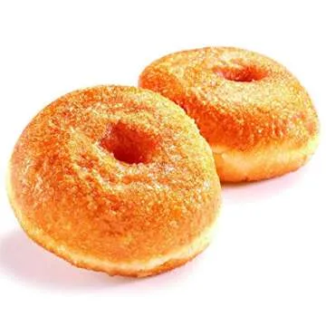 Silicone Baking Pan Donut, KOOTIPS Non-Stick Pan - 6 Full Size Doughnuts Shape - BPA Free Tray, Dishwasher/Microwave/Oven/Freezer Safe - Baking Pans and Molds (6 Full Size Pan)