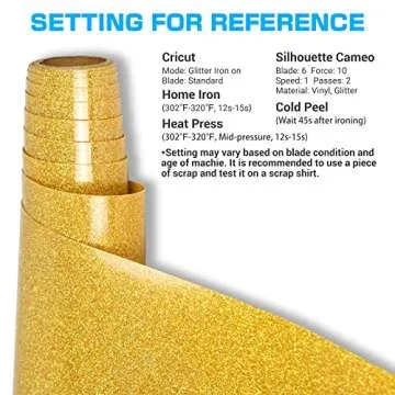 HTV Heat Transfer Vinyl Bundle: 24 Pack 12"x10" Iron on Vinyl for T-Shirt, 8 Glitter HTV, 12 Assorted Colors HTV Vinyl, 3 Teflon Sheets with HTV Accessories Tweezers for Cricut, Cameo or Heat Press