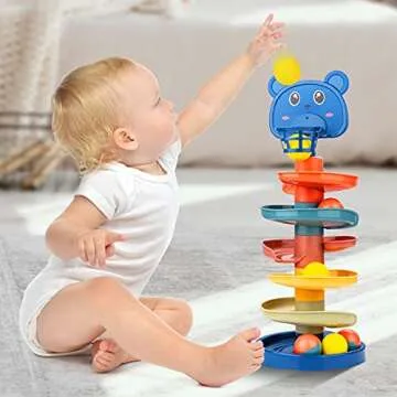 Beestech Ball Tower for Toddlers - Educational Toy for 2-4 Years