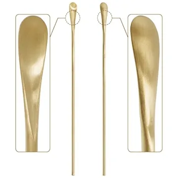 Elegant 304 Stainless Steel Long Coffee Spoons Set