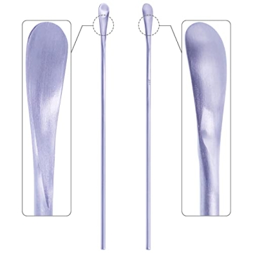 Elegant 304 Stainless Steel Long Coffee Spoons Set