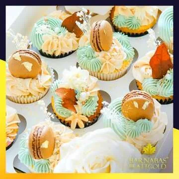 Edible Gold Leaf by Barnabas Blattgold - Luxurious Cake Decor