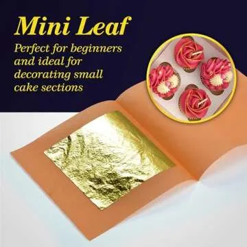 Edible Gold Leaf by Barnabas Blattgold - Luxurious Cake Decor