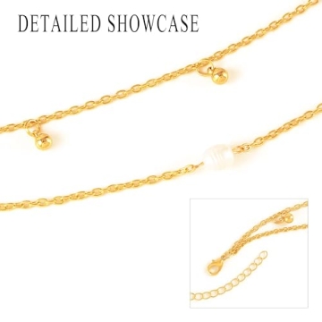 Wriidy Layered Beads Waist Chain for Women - Jewelry Fashion