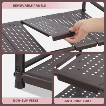 STORAGE MANIAC Under Sink Expandable Shelf Organizer