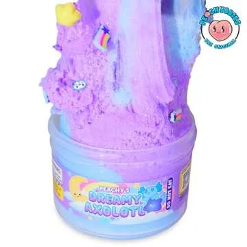 Peachybbies Axolotl Cloud Slime – Scented Fun for Kids