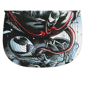 Marvel Comics Venom Sublimated Snapback Hat for Fans