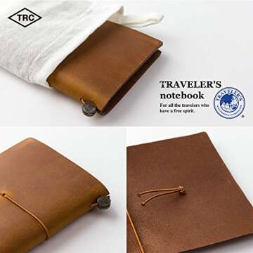 Traveler's Note Passport Size Camel 15194006