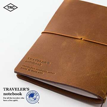 Traveler's Note Passport Size Camel 15194006