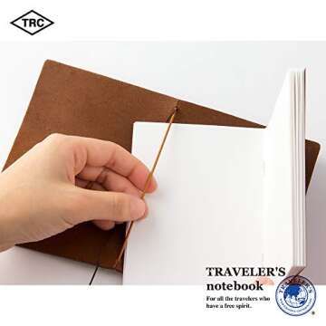 Traveler's Note Passport Size Camel 15194006
