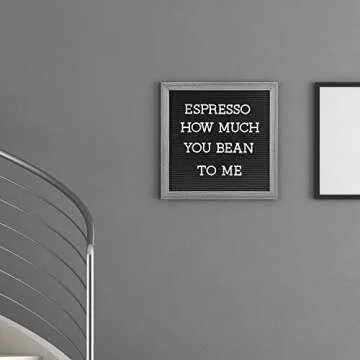 3/4 Inch Letters for Felt Letter Board, Pre-Cut 715 Pieces Including Letters,Numbers,Symbols,Daily Words with Sorting Tray for Changeable Plastic Letter Board