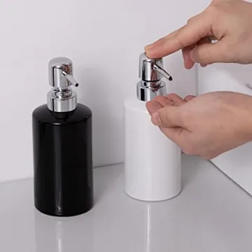 Elegant Ceramic Soap Dispenser for Kitchen and Bathroom