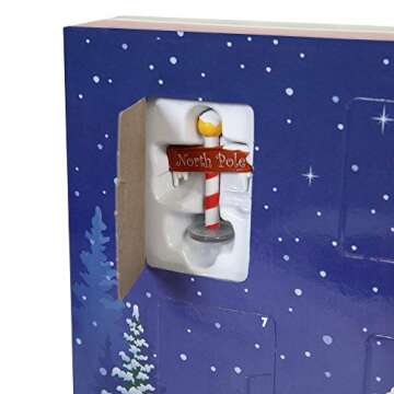 Jakks Holiday Elf Advent Calendar, Enjoy 24 Days of Fun Collectible Surprise Figures