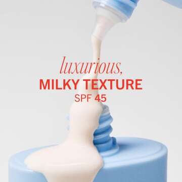 First Aid Beauty Hydrating Sunscreen Milk with Colloidal Oatmeal, SPF 45 for Nourished Skin