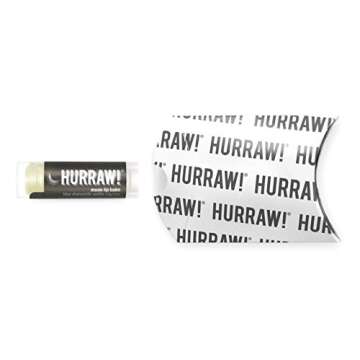 Hurraw! Moon Night Treatment (Blue Chamomile, Vanilla) Lip Balm: Organic, Certified Vegan, Cruelty a...