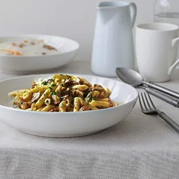 DOWAN 9.75" Large Pasta Bowls - Durable Ceramic Set