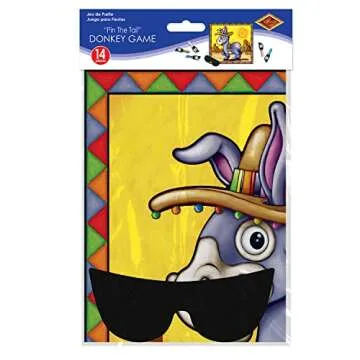 Exciting Donkey Game Set with Mask & 12 Tails