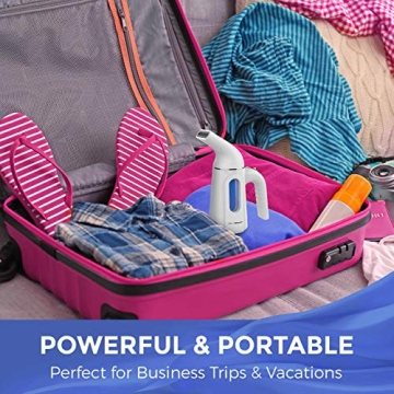 PurSteam Portable Travel Steamer - Fast Heating and Compact Design