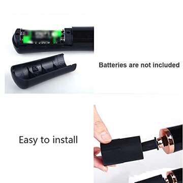 Rowzzi Electric Nail Lacquer Shaker, Glue Shaker for Eyelash Extensions, Eyelash Lacquer Shaker, Electric Shaker Time Saving Handsfree Tool Glue Nails Polish