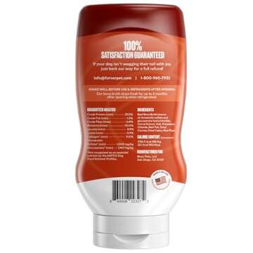 Furvor Beef Bone Broth for Dogs - Collagen Protein Supplement for Digestion, Mobility, Coat, Immune ...