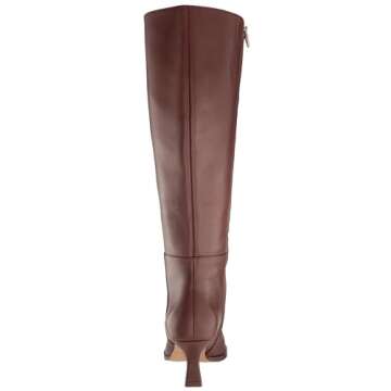 Dolce Vita Women's Auggie Fashion Boot, Chocolate DRITAN Leather, 6.5