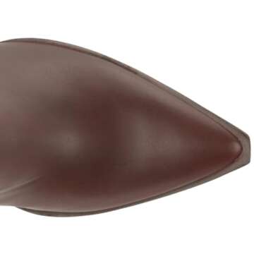 Dolce Vita Women's Auggie Fashion Boot, Chocolate DRITAN Leather, 6.5