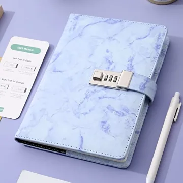 CAGIE Locked Diary for Girls - Privacy & Style