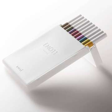 Emott Fineliner Pen Set #3, 10-Colors