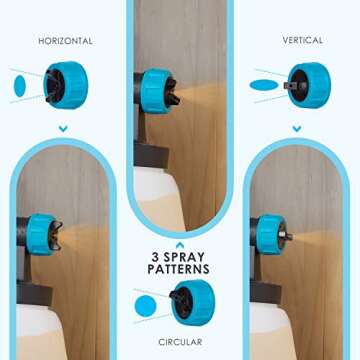 Tilswall Paint Sprayer: 550W Electric Gun for DIY Projects