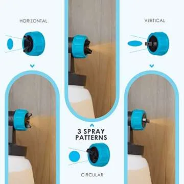 Tilswall Paint Sprayer: 550W Electric Gun for DIY Projects