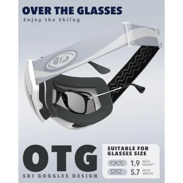 Findway Ski Goggles - Interchangeable Lens, UV Protection