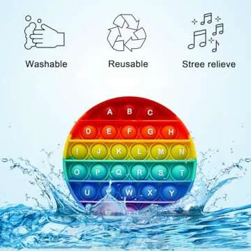 Proweber Alphabet Pop Fidget Toy for Kids Learning Fun