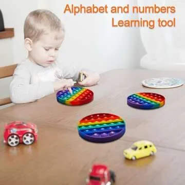 Proweber Alphabet Pop Fidget Toy for Kids Learning Fun