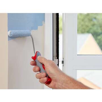 ProDec Advance 11 piece 4" Short Pile Microfibre Mini Paint Rollers and Frame