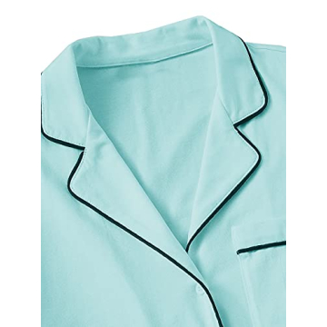 Floerns Women's Short Sleeve Pajama Set for Comfort