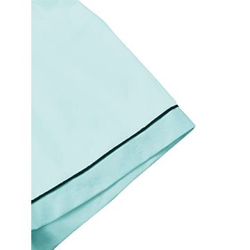 Floerns Women's Short Sleeve Pajama Set for Comfort