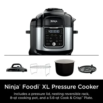 Ninja Foodi Air Fryer Pressure Cooker Combo 11-in-1 8 qt