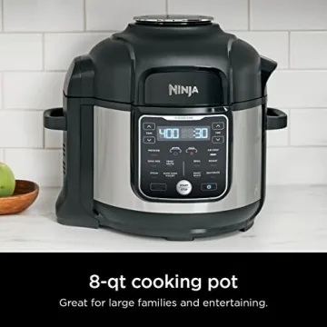 Ninja Foodi Air Fryer Pressure Cooker Combo 11-in-1 8 qt