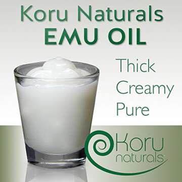 Naturals New Zealand Emu Oil Pure Premium Golden for Skin & Hair
