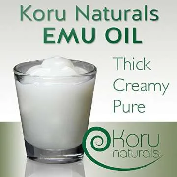 Naturals New Zealand Emu Oil Pure Premium Golden for Skin & Hair