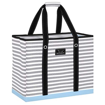 SCOUT 3 Girls Bag - Extra Large Utility Tote with Zipper - Sandproof Beach Tote Bag, Pool Bag, Trave...