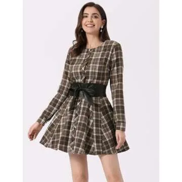 Stylish Allegra K Plaid Dress for Every Occasion