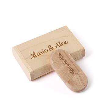 Customized Personalized U Disk 2G, 8G, 16G, 32G, 64G Logo Gift Commemorative Custom Logo Wooden USB ...