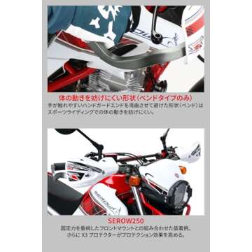 Zeta Drop Down Bend Aluminum Handguards (Pair) for 7/8" Handlebars Black