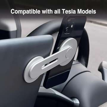 Tesheer for Tesla Phone Mount for Tesla Model 3/Y Phone Holder Magsafe Phone Mount Magnetic Phone Ho...